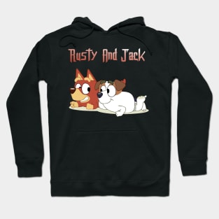 Bluey and Family Design Hoodie